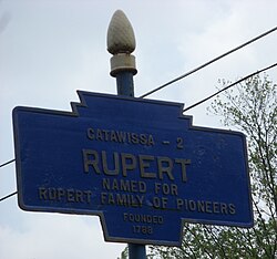 Offizielles Logo von Rupert, Pennsylvania