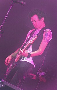 Deryck Whibley in Moscow on September 11, 2010. SUM 41 Moscow 11.09.2010 1.jpg