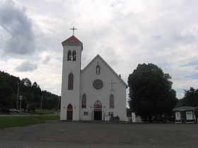 Fachada de la iglesia