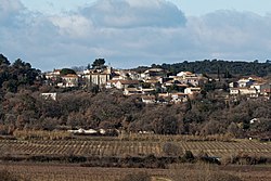 Skyline of Saint-Bauzély