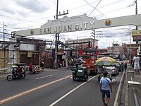 San Juan City Welcome Arch on General Kalentong Street.