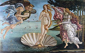 Sandro Botticelli, Birth of Venus, 1483-1485