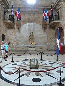 Pantheon National with mausoleum of Salome Urena, Santo Domingo.