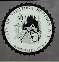 Official seal of Saratoga Springs