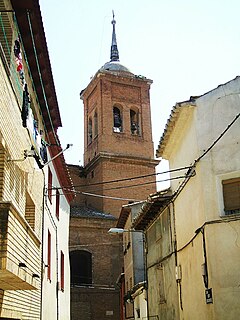 Sariñena Place in Aragon, Spain