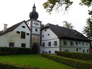 Schlüßlberg Place in Upper Austria, Austria