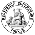 Seal of the Resident-Superior of the French Protectorate of Tonkin.