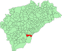 Localisation de Palazuelos de Eresma