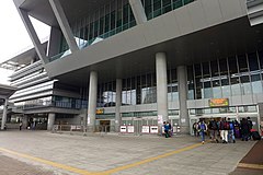 Entrance of the Hong Kong Port Area of the Shenzhen Bay Port Passenger Terminal Building