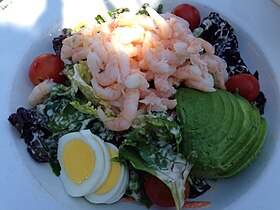 Image illustrative de l’article Salade Shrimp Louie