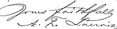 signature d'Alphonse François Lacroix