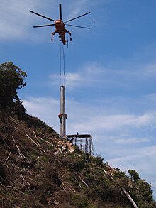 Sikorsky installing monopole in Langkawi, Malaysia SikorskyBuiltTower.jpg