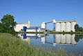 * Nomination Grain elevators in Esbarres on the Saone river, France --Pline 13:25, 30 May 2012 (UTC) * Promotion Good quality.--ArildV 13:29, 30 May 2012 (UTC)