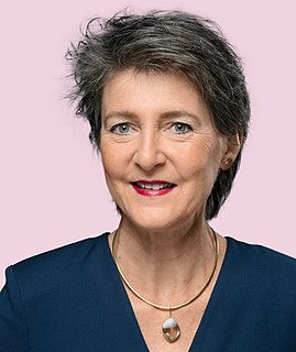 <span class="mw-page-title-main">Simonetta Sommaruga</span> 95th President of the Swiss Confederation