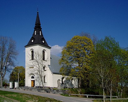 Vägbeskrivningar till Skerike Kyrka med kollektivtrafik