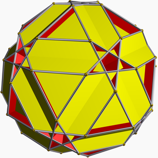 <span class="mw-page-title-main">Small dodecicosahedron</span> Polyhedron with 32 faces