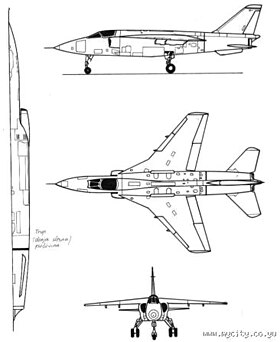 vue en plan de l’avion