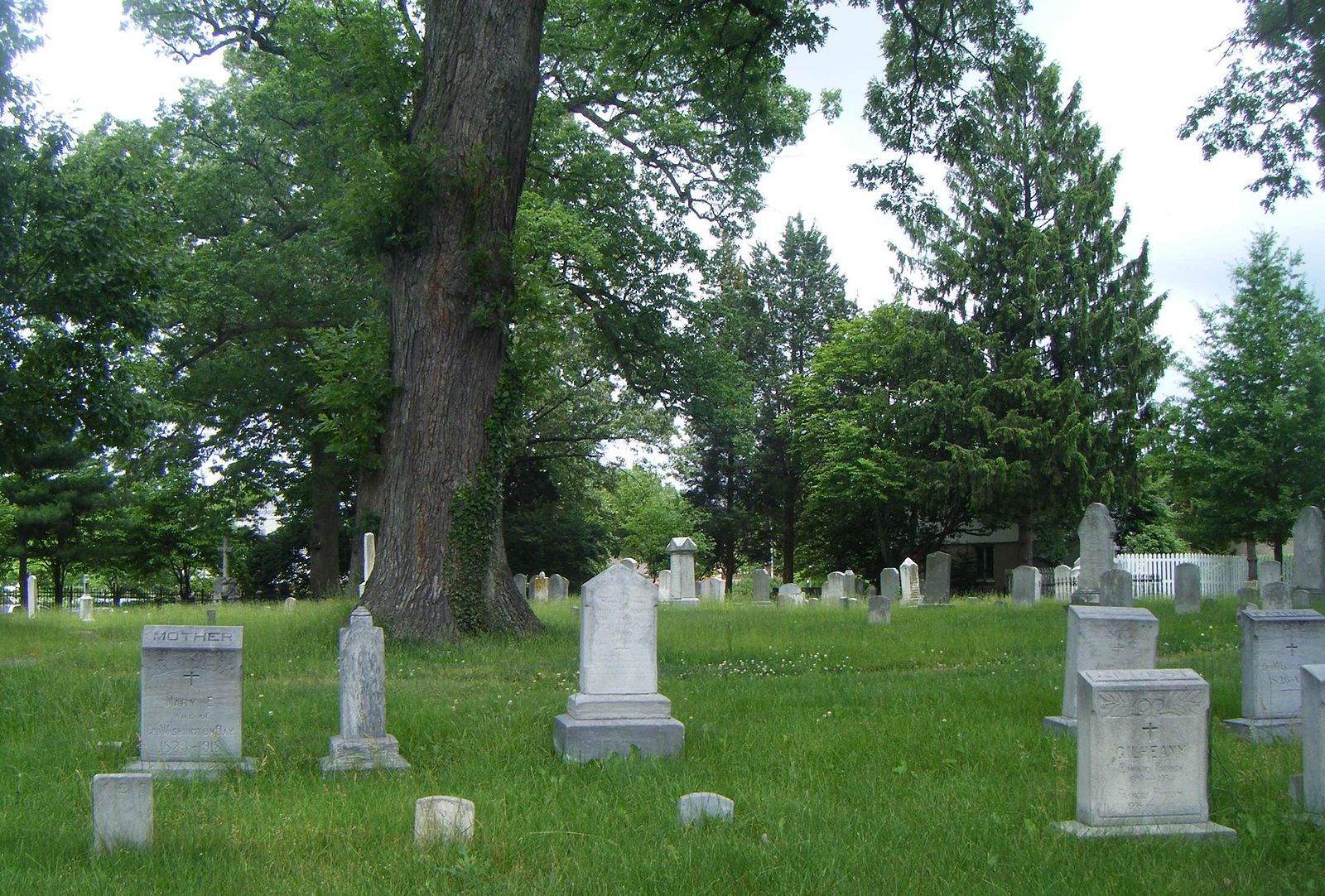 Rockville Union Cemetery Роквилл. Кладбище с. Вальдиватское.