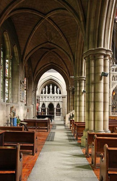 File:St John the Baptist Church, Holland Road, London W14 - North aisle - geograph.org.uk - 1292644.jpg