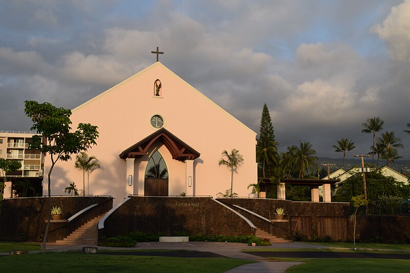 File:St Michael the Archangel Church, Kailua-Kona, Hawaii.jpg