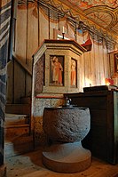 Hedared stavkyrka, Västergötland.