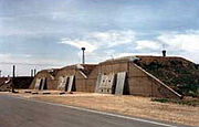 Staging bunker at pantex used for temporary stagin of nuclear weapons