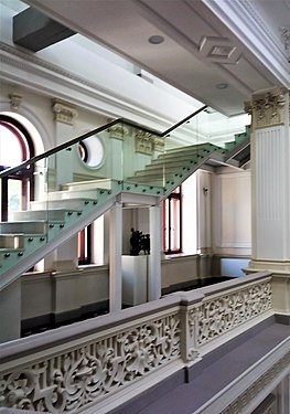 Stairs in the National Art Museum of Moldova