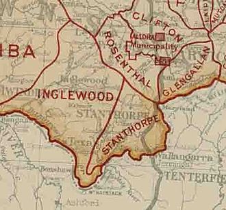 Map of Stanthorpe Division and adjacent local government areas, March 1902 Stanthorpe Division, March 1902.jpg