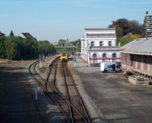 Vue du complexe de la gare