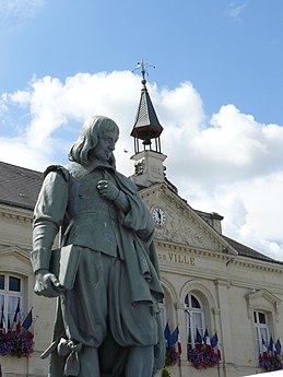 Statue de René Descartes à Descartes