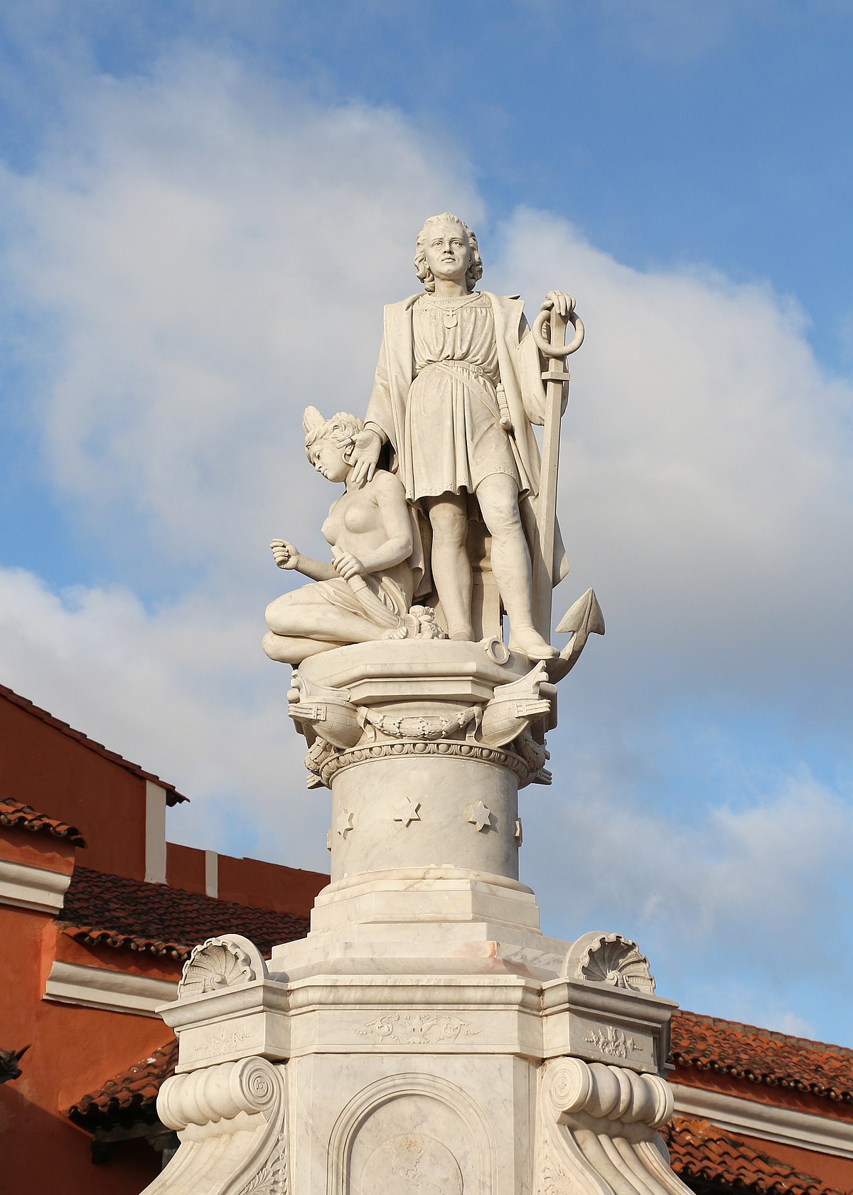 Statue of Christopher Columbus, Cartagena 02.jpg