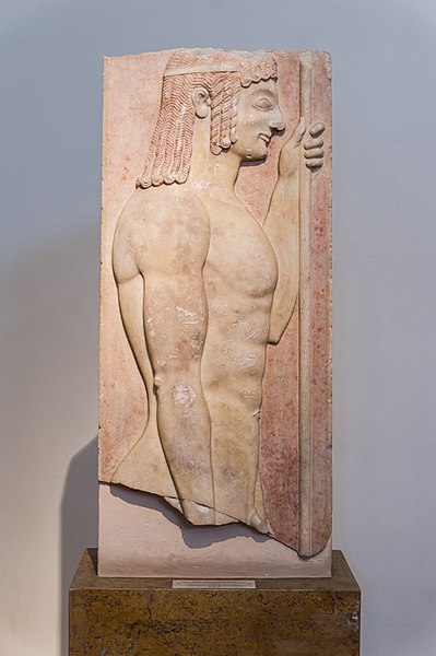 File:Stele Doryphoros NAMAthens 7901.jpg