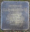 Stolperstein Harvestehuder Weg 40 (Ella Goldschmidt) Hamburg-Harvestehude.jpg