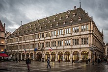 Strasbourg place Gutenberg Chambre de commerce et d'industrie.