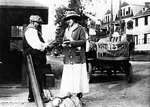 Suffragist with a canal worker during the 1915 New Jersey referendum campaign Suffragist with a canal worker during the 1915 New Jersey referendum.jpg