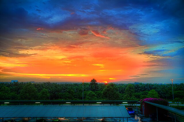 Sunset over Cyberjaya (2010)
