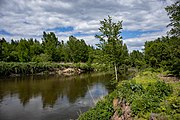 English: Svislač river. Minsk, Belarus Беларуская: Рака Свіслач. Мінск, Беларусь Русский: Река Свислочь. Минск, Беларусь