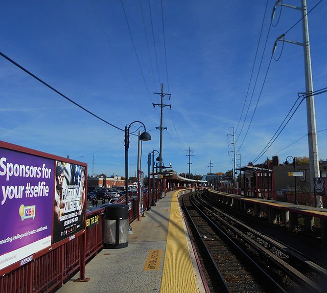 Syosset station in Syosset, a Long Island Rail Road stop