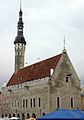 Das Rathaus von Tallinn ...