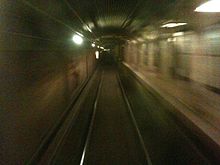 The remnants of the abandoned 19th Street station The 19th Street PATH station.jpg