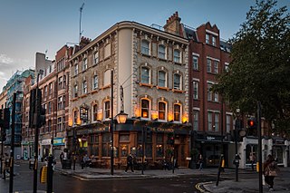 <span class="mw-page-title-main">The Champion, Wells Street</span> Pub in Fitzrovia, London