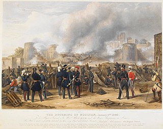 <span class="mw-page-title-main">Siege of Multan (1848-1849)</span> Part of the Second Anglo-Sikh War