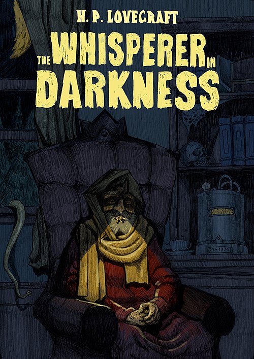 Cover for "The Whisperer in Darkness" by Alexander Moore (2016).