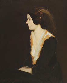 The White Blackbird (Portrait of Margarett Sargent) (1919)