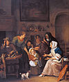 The feast of St Nicholas, by Jan Steen.jpg
