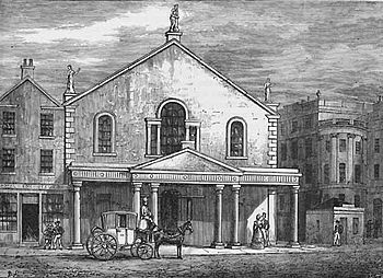 Theatre Royal, Edinburgh, tidlig på 1800-tallet