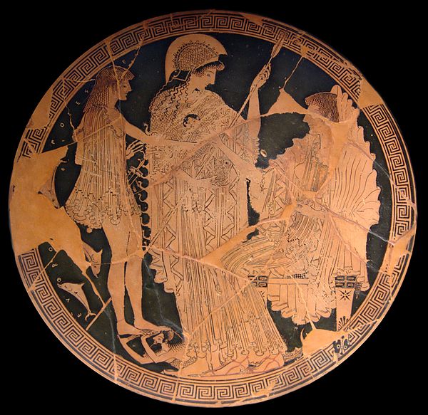 "The relation of Bacchylides to Greek art is a subject that no student of his poetry can ignore" – Richard Claverhouse Jebb. Theseus, visiting the und
