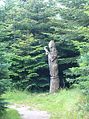 A statue of Thor in the maze on Samsø