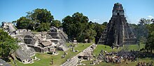 Tikal, Guatemala, Maya civilization. Tikal-Plaza-And-North-Acropolis.jpg