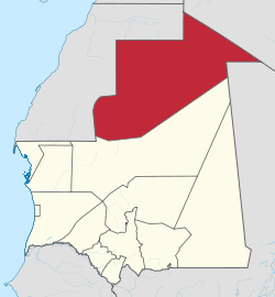 موقعیت استان تیرس زمور در نقشه